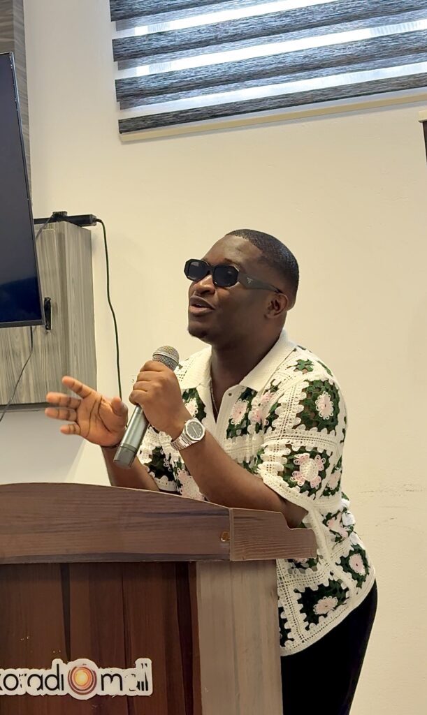Taadi Banyinba GH challenges content creators to use their platforms to address trending issues
