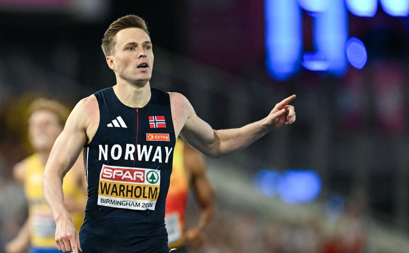 Norway's hurdles king Warholm wins fourth European title