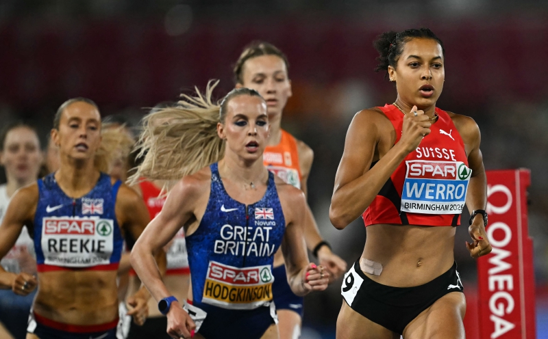 Werro upstages Hodgkinson to win thrilling Euro 800m gold