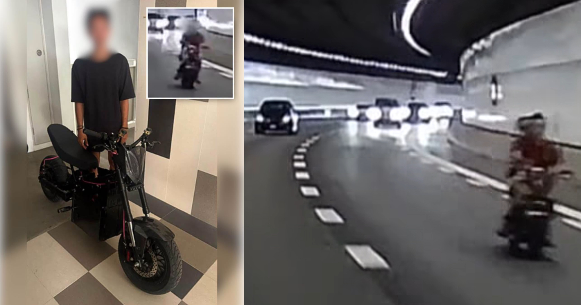 2 people on PMD speeding in KPE triggers speed cam flash, LTA seizes device 3 days later