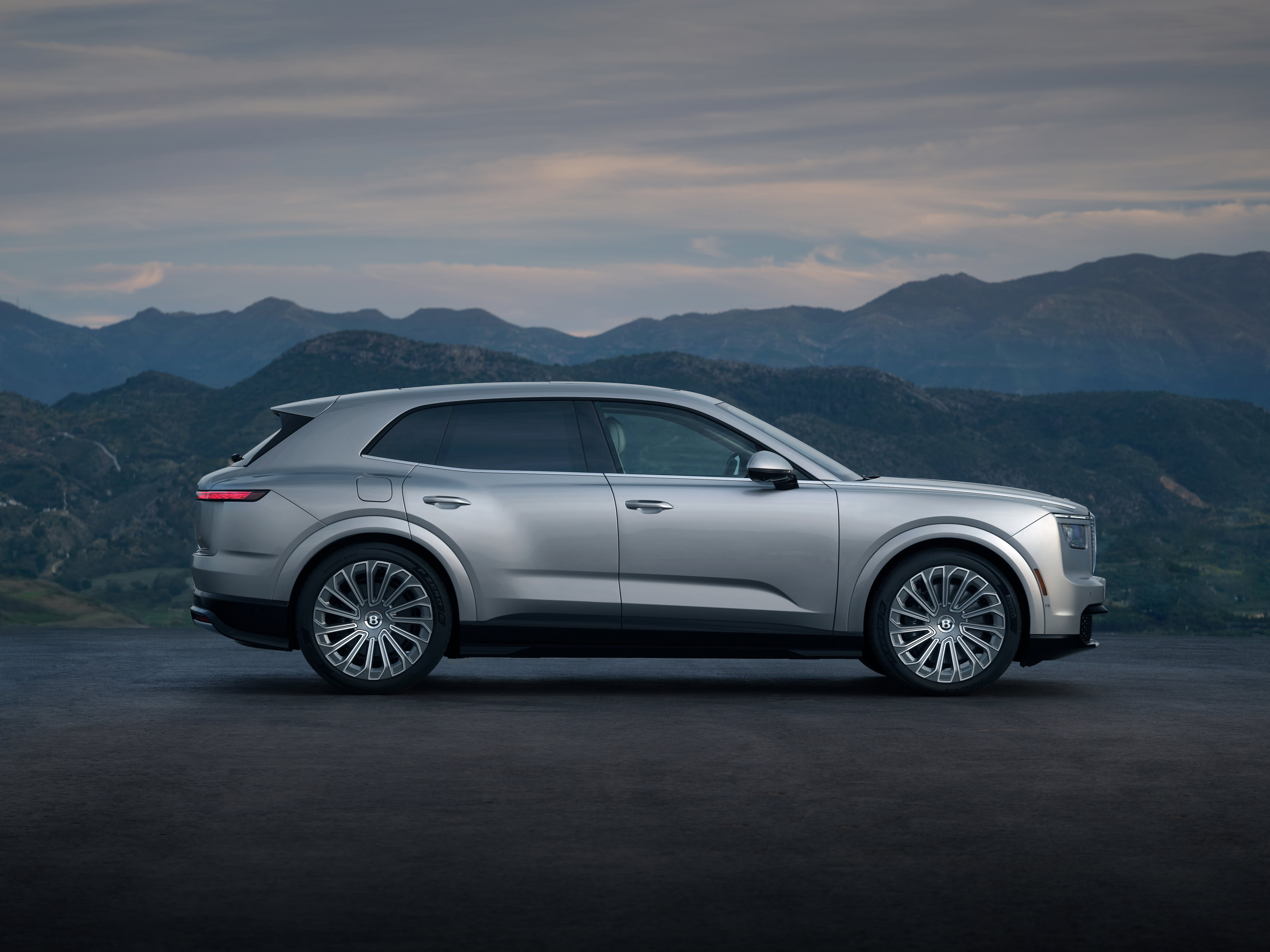 First images of Bentley's Torcal, its first fully electric vehicle