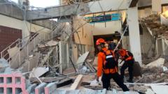 One dead after 7.7 magnitude earthquake strikes Indonesia