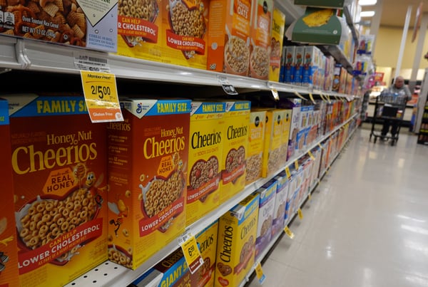 General Mills beat earnings expectations but its stock slipped anyway