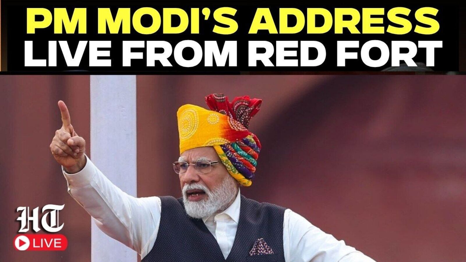 Independence Day 2027: PM Modi dons red Bandhani safa — A look at Prime Minister's saga of turbans since 2014