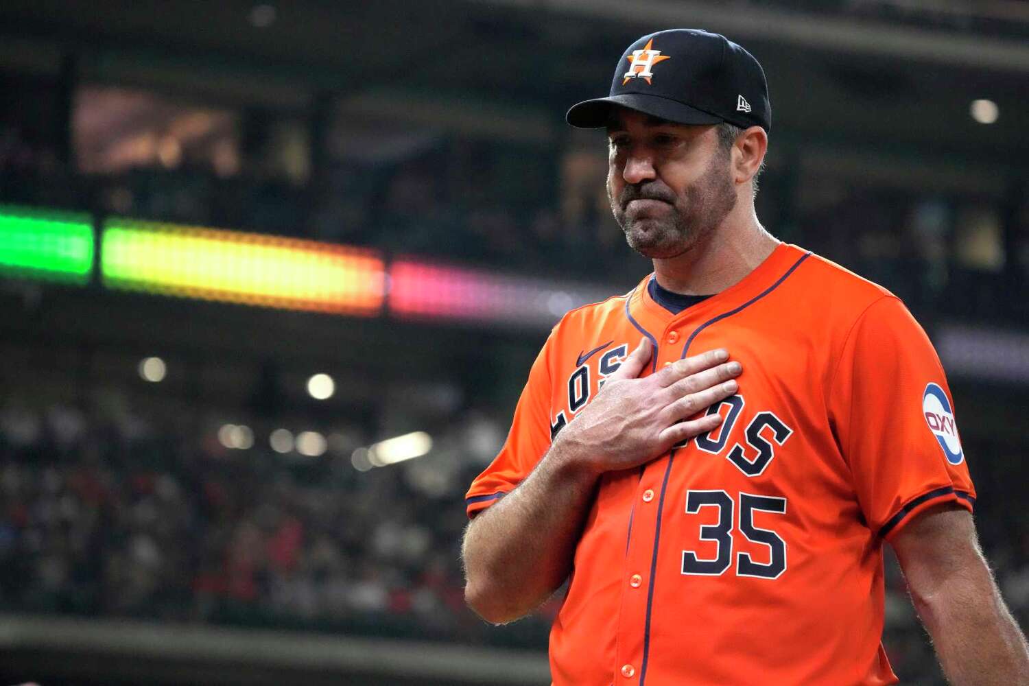 Before final start of career, Justin Verlander undecided on entering Hall of Fame as Astro or Tiger