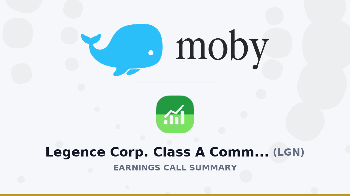 Legence Corp. Class A Common stock Q2 2026 Earnings Call Summary