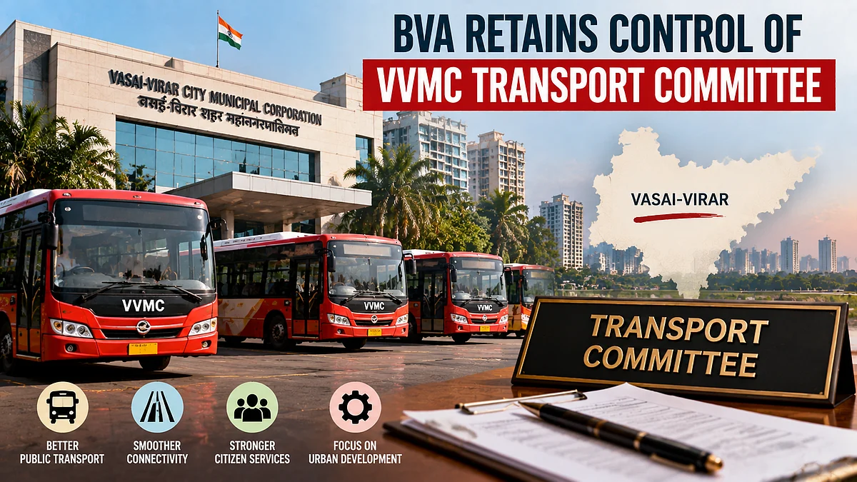 BVA Secures All 12 Seats In VVMC Transport Committee, Ashokkumar Rankhamb Emerges Front-Runner For Chairman Post