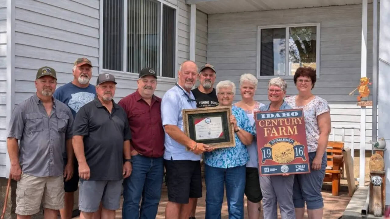 Idaho farm bought in 1916 stays in same family for 110 years, earns Century Farm status
