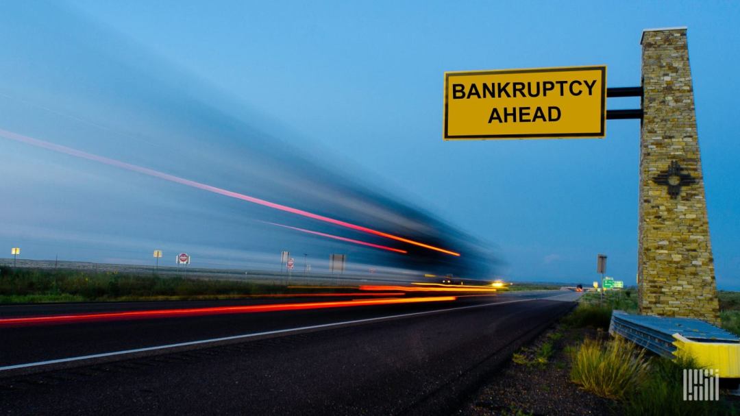 16 trucking companies hit bankruptcy court in less than a month