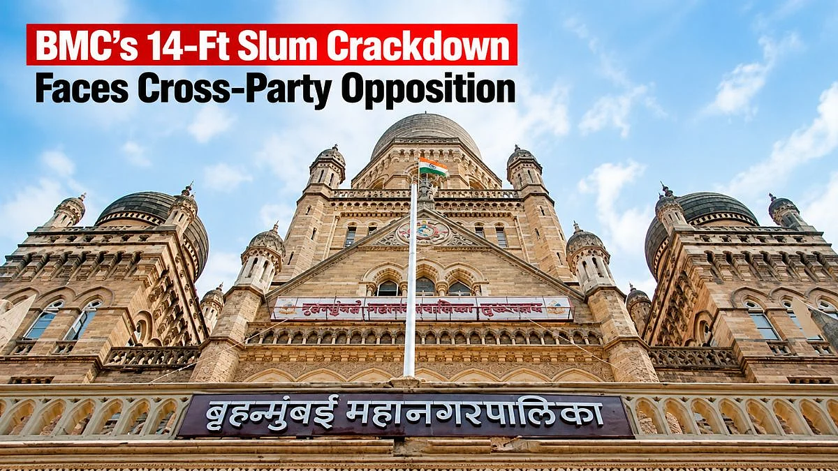 Mumbai: BMC’s 14-Ft Slum Crackdown Faces Cross-Party Opposition, Corporators Demand Consultation Before Action