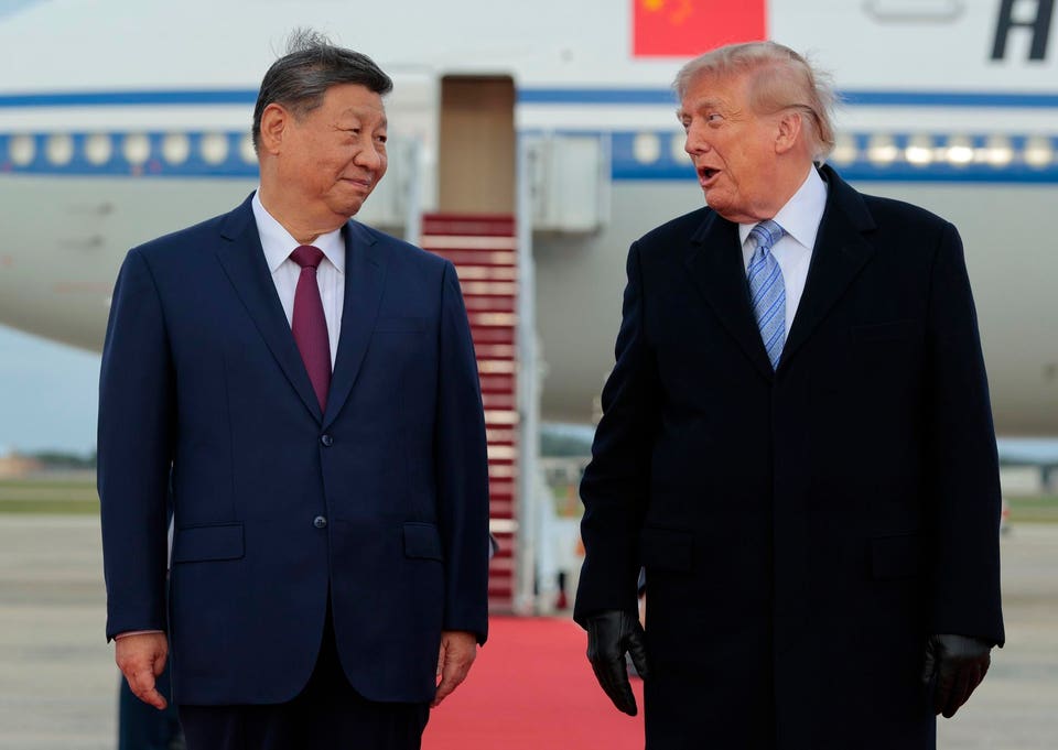 Trump Greets Chinese President Xi Jinping As 3-Day U.S. Visit Begins (Photos)