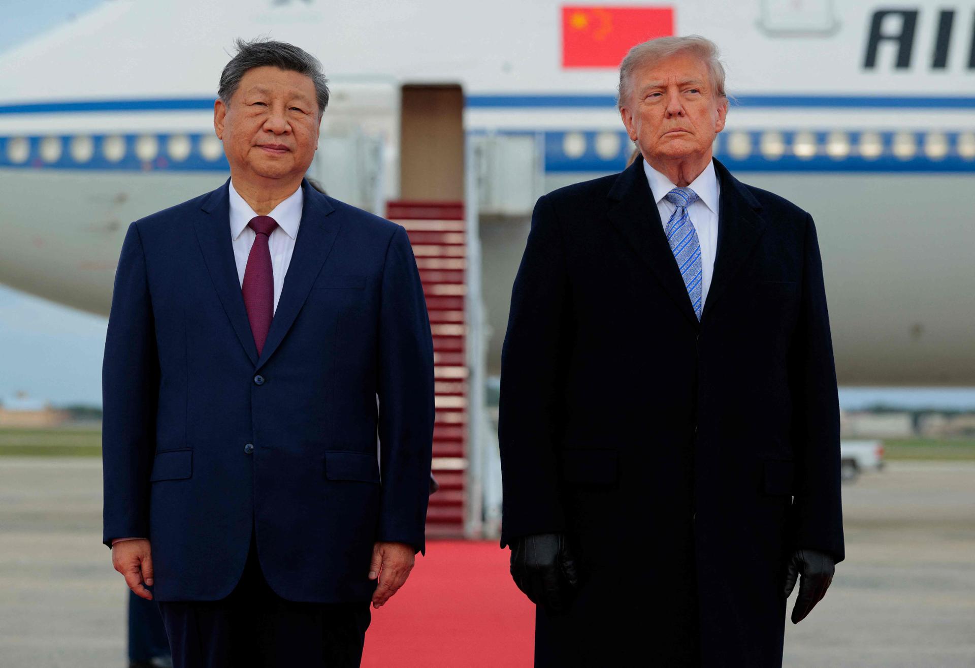 Trump welcomes China's Xi Jinping to Washington for state visit