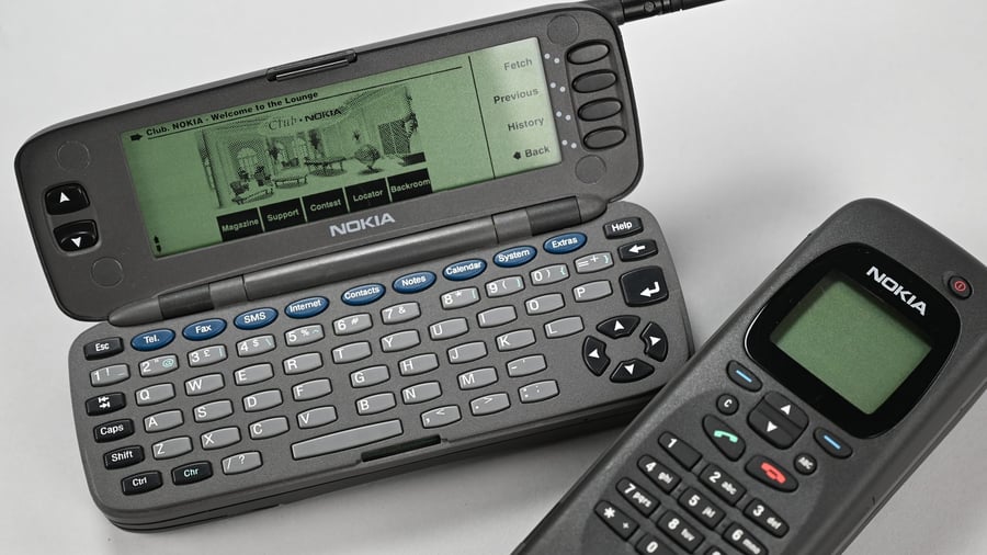 Nokia 9000 Communicator: Finnish brick phone: This is how the smartphone era began