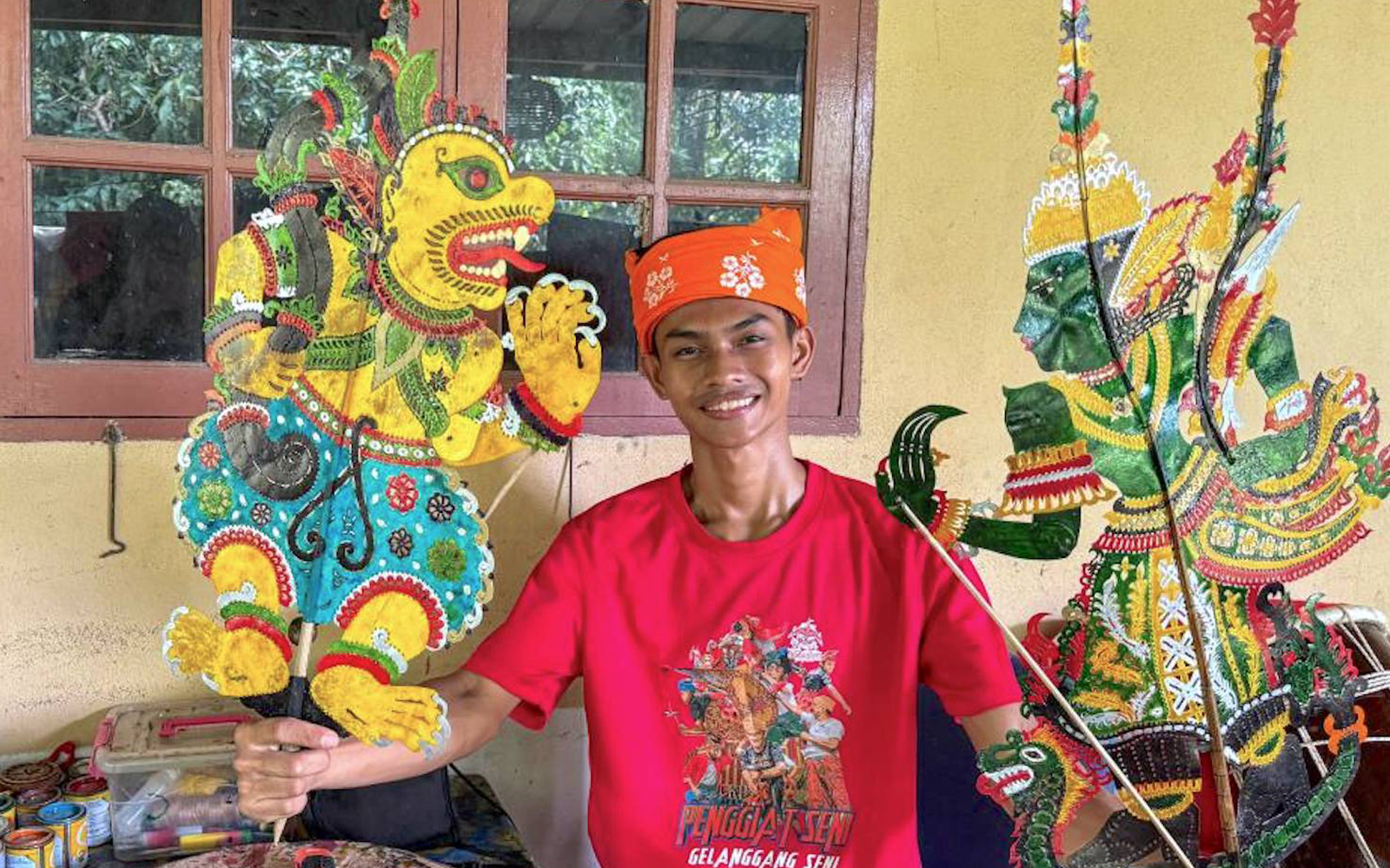 At 19, Airell is carving out a future for wayang kulit