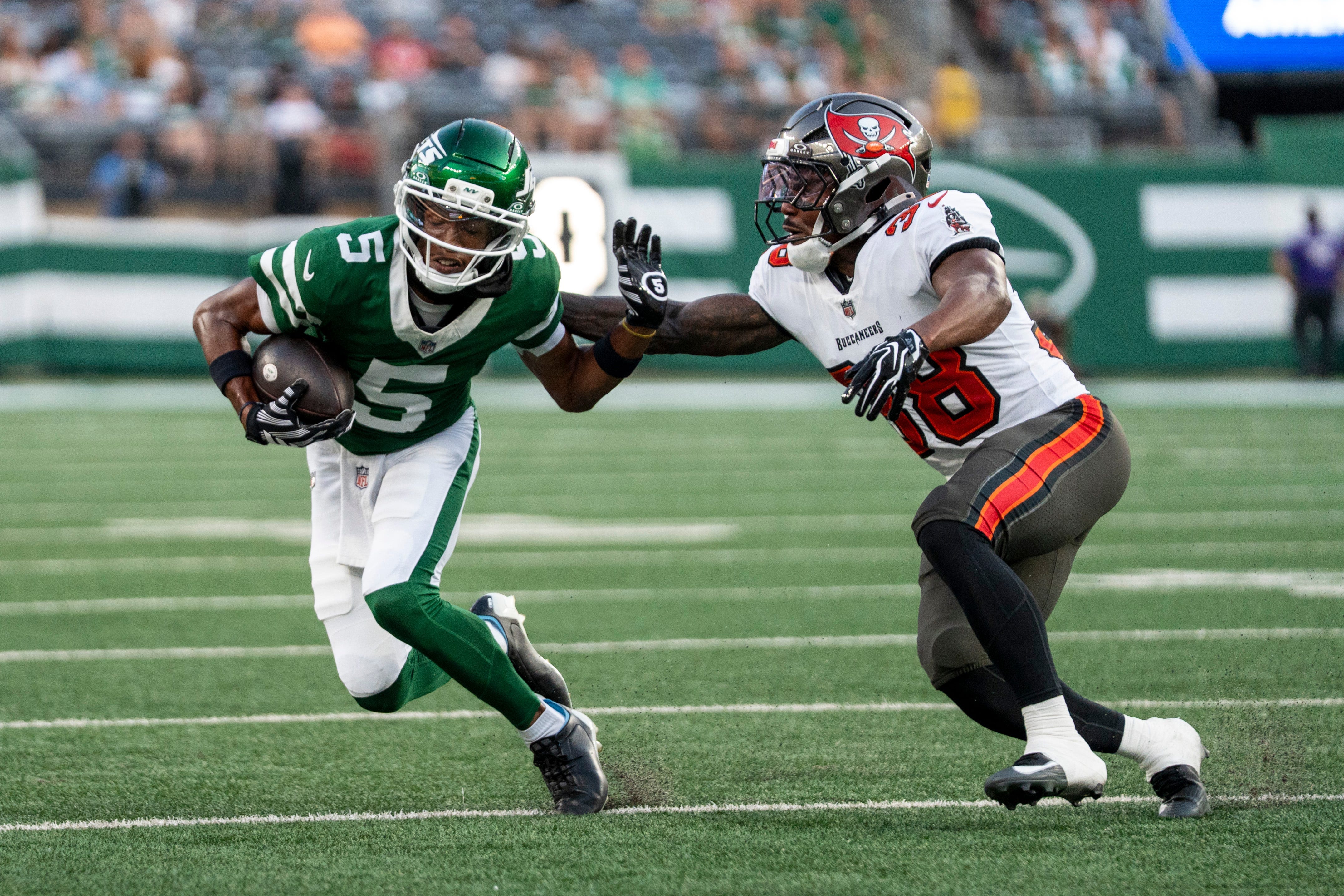 Report card: Jets lose 24-16 vs. Buccaneers in preseason opener