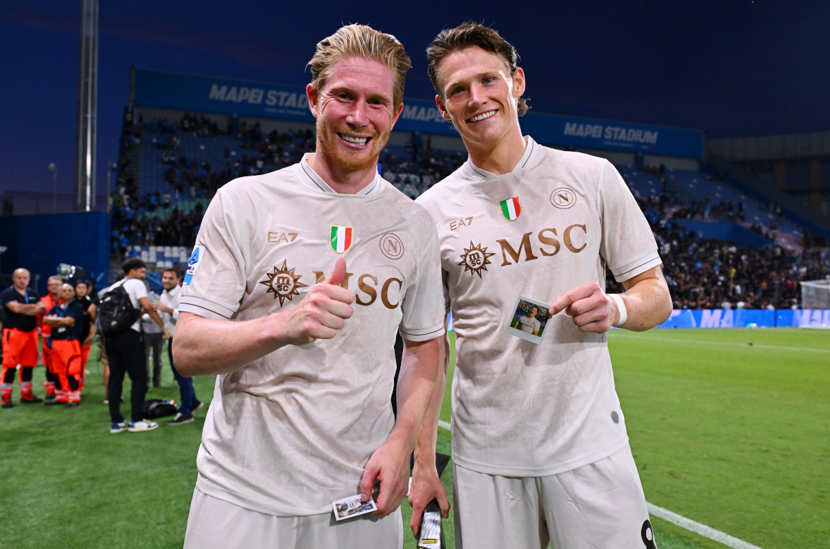 Report De Bruyne ready to stay at Napoli for 2026-27 season
