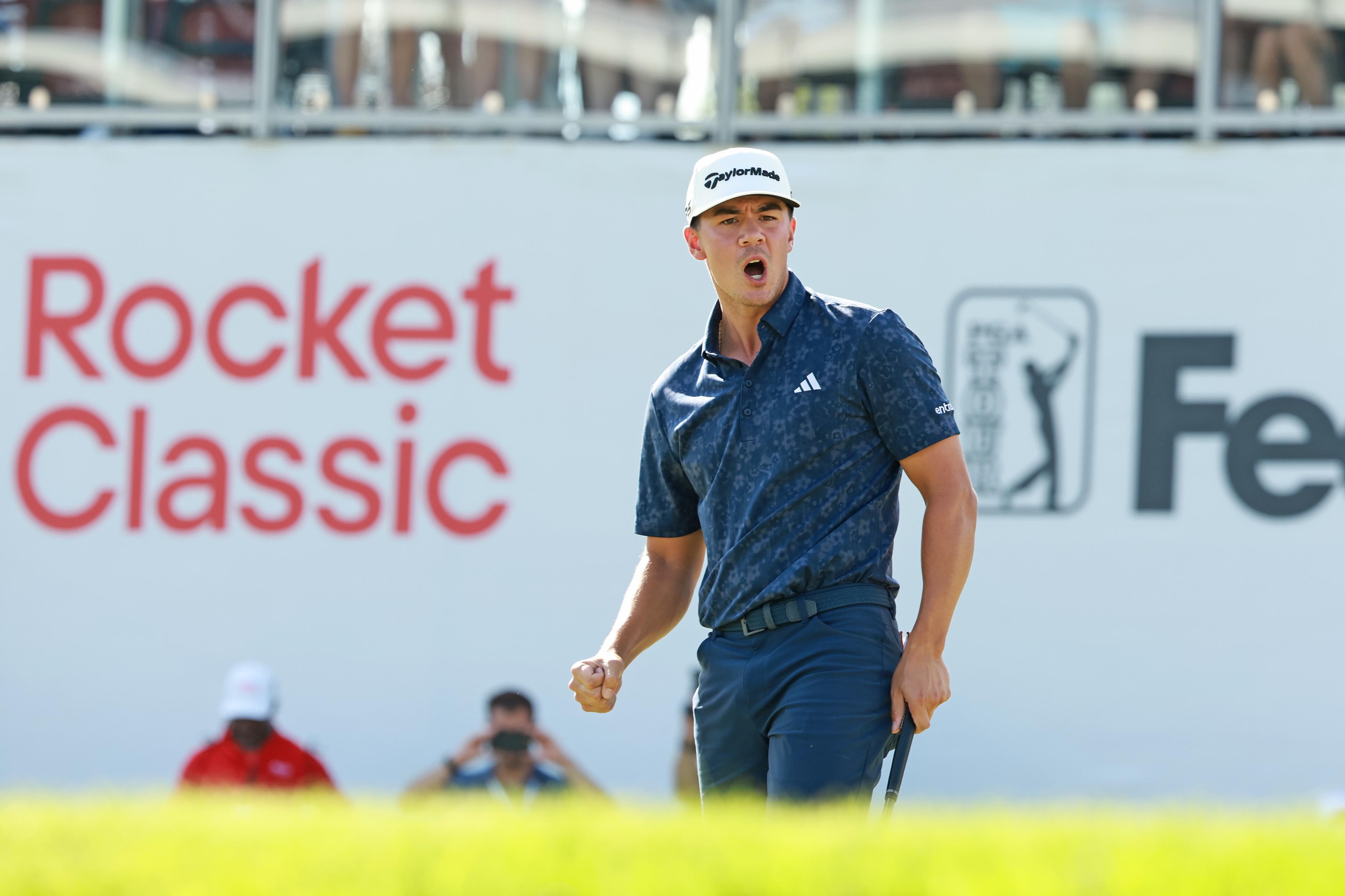 Michael Thorbjornsen’s first PGA Tour victory comes at Rocket Classic