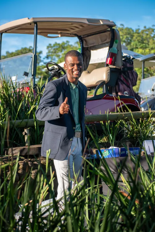 From beyond the fence to the PGA: Anele Khumalo’s golfing dream takes flight