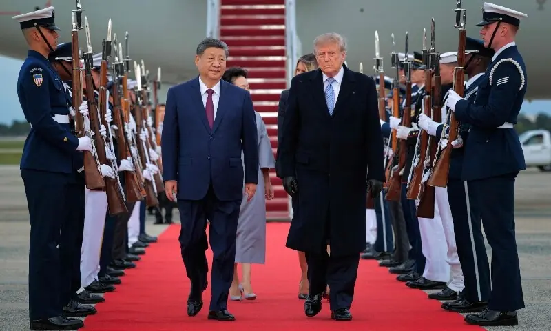 Trump welcomes Xi to Washington looking for a trade win