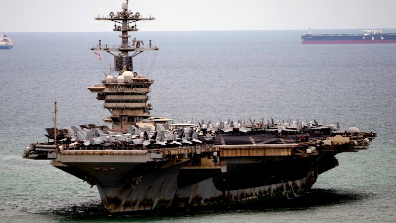 Eight sailors in USS Lincoln strike group attempted suicide, US Navy says