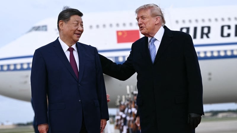 China's Xi arrives in US to personal welcome from Trump