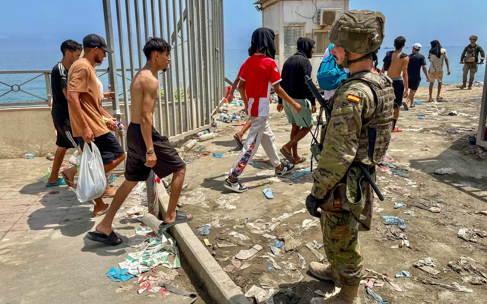 Spain defends Ceuta sovereignty after Moroccan migrant rush