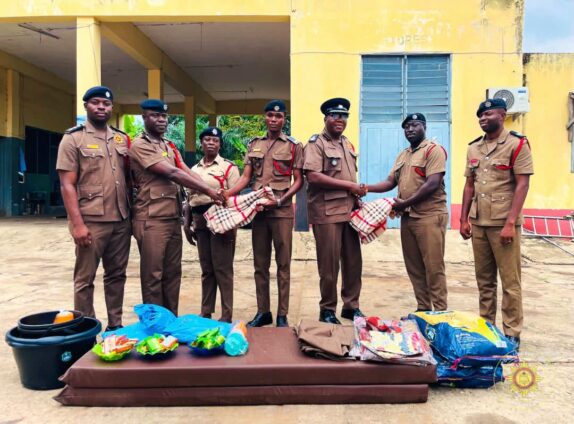 GNFS honours two officers for bravery during flood rescue operation in Sogakope