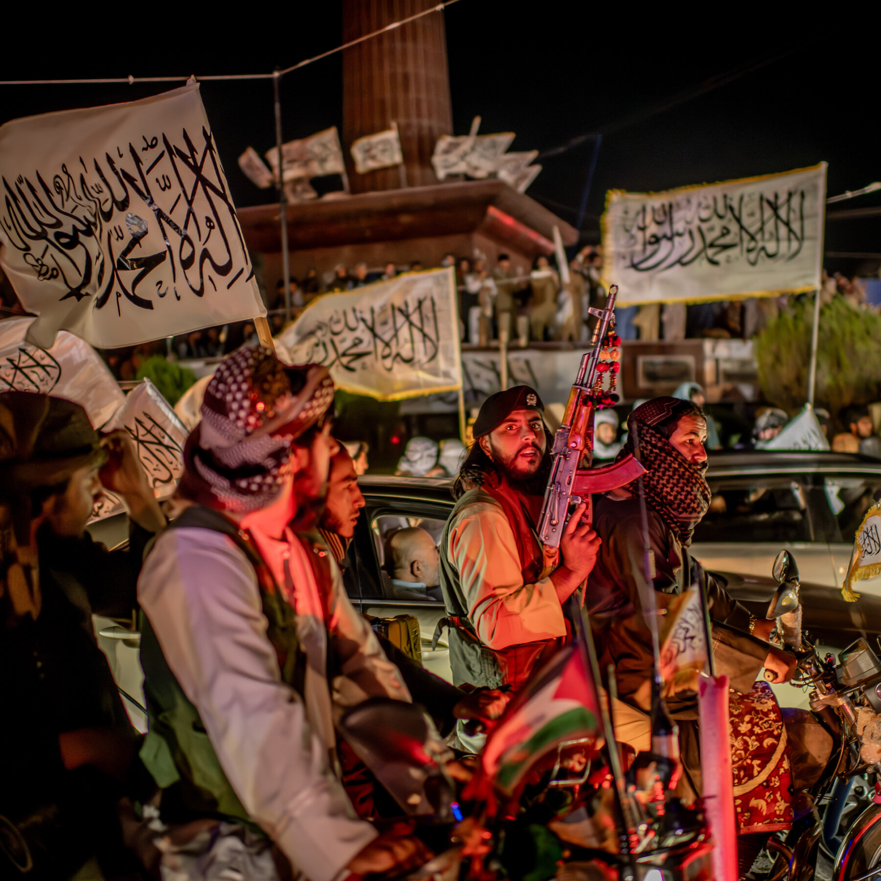 Entrenched, Embattled and Defiant, the Taliban Celebrate 5 Years in Power