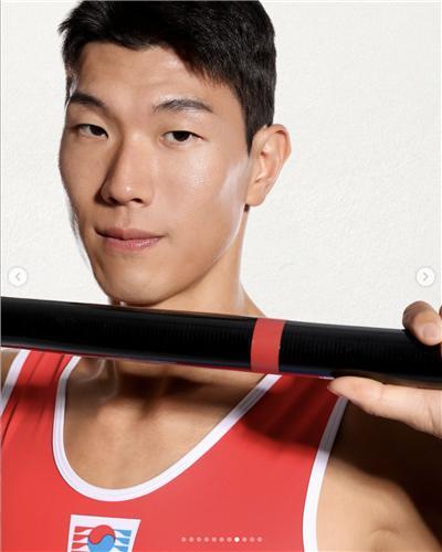 (LEAD) (Asiad) Park Hyun-su wins bronze in men's rowing