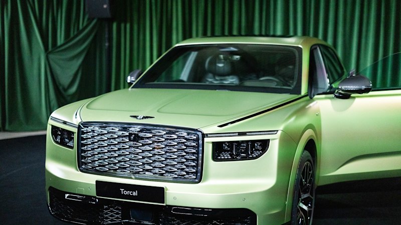 ‘A more affordable Bentley’: Luxury carmaker unveils its first electric vehicle