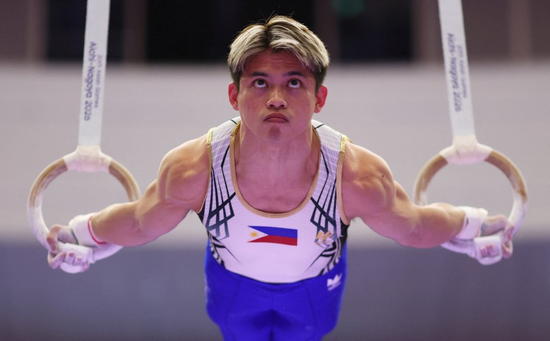 Philippines trailblazer Yulo adds Asian Games gold to Olympic success in gymnastics