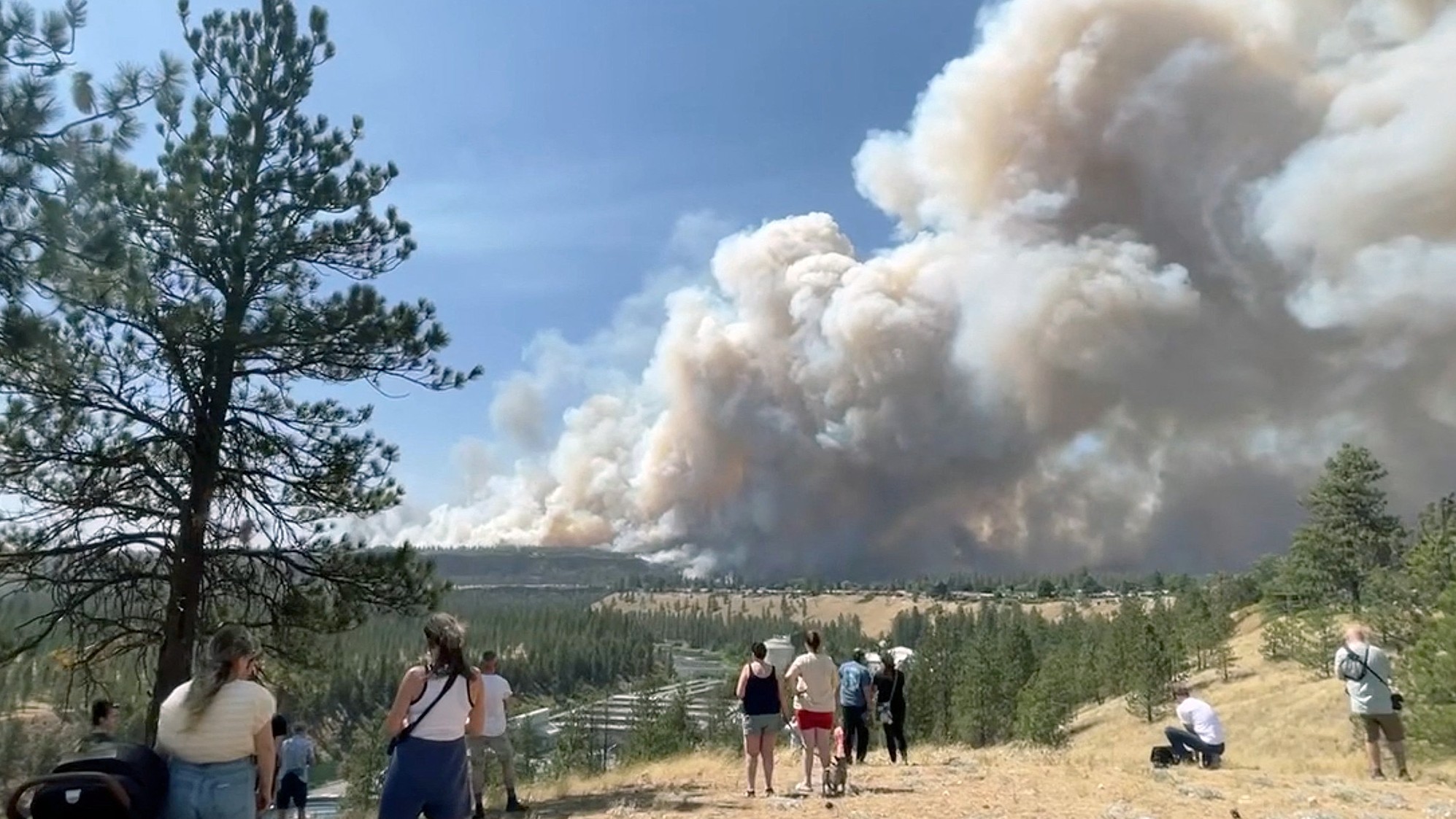 Photos: Wildfires Burn Through Spokane Neighborhoods
