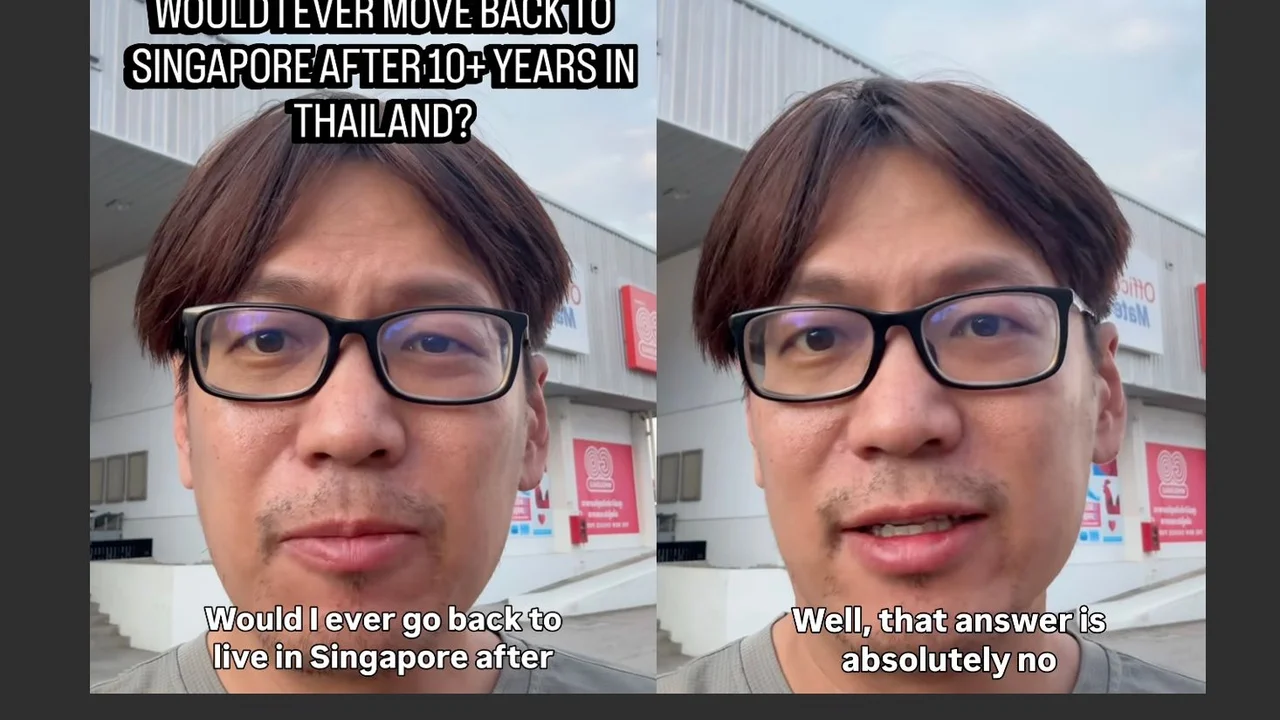 Singaporean father chooses Thailand over Singapore despite lower salaries and fewer opportunities: ‘I’d do it again’