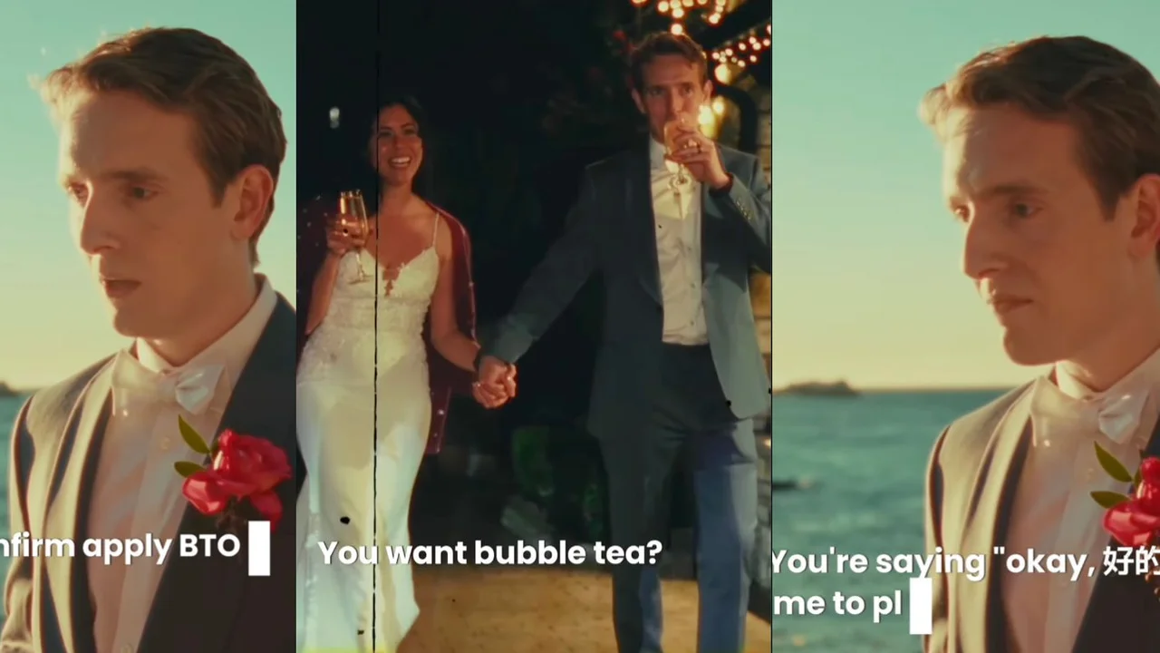 American man goes full Singaporean with Singlish wedding vows: ‘Baby Bonus, CDA top-ups…’