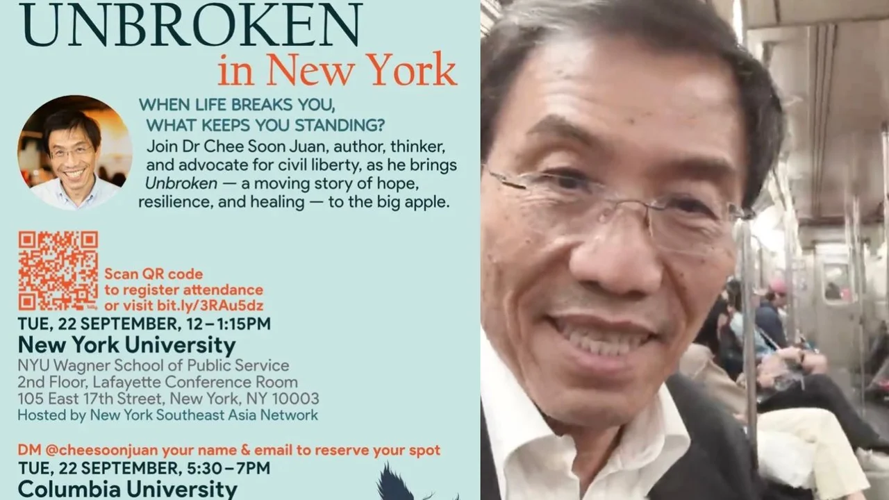 ‘Now that’s a real Mayor,’ Singapore Democratic Party chief Chee Soon Juan says of Zohran Mamdani while in New York