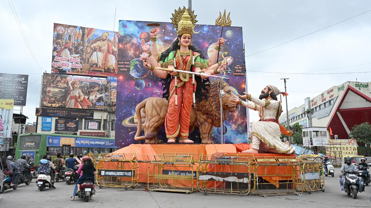 Elaborate security arrangements for Ganesha procession in Shivamogga
