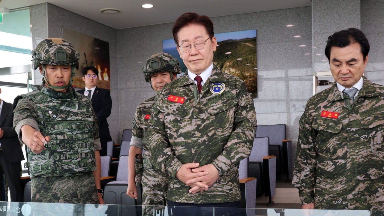 South Korea’s president proposes formal end to Korean war talks with North