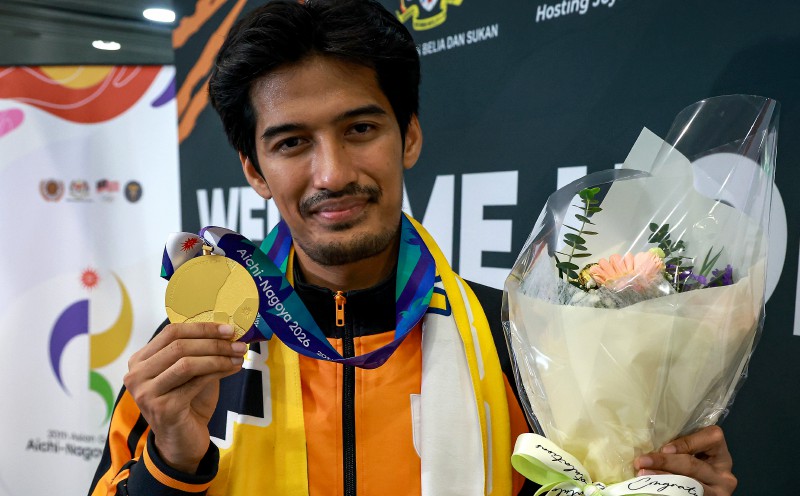Broken simulator cable scare for Asian Games champ Taj Izrin