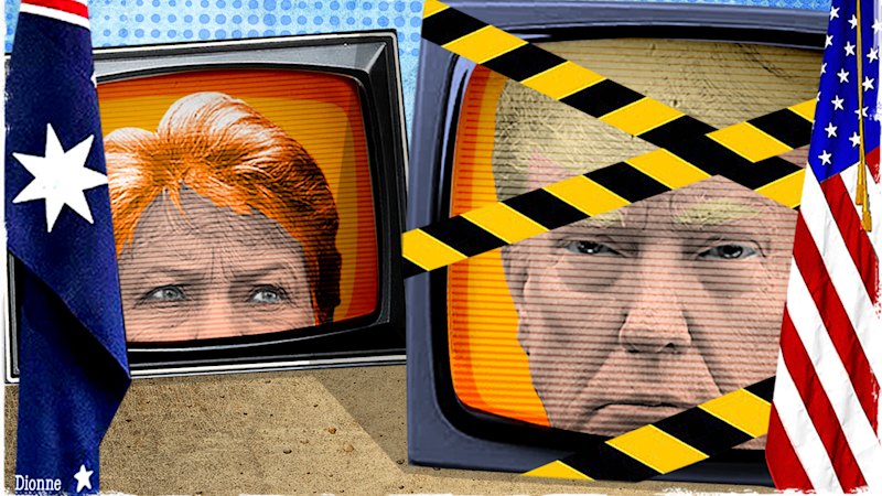The US media boycott hit Trump right where it hurts. Now it’s Hanson’s turn