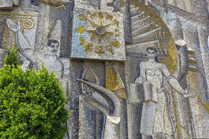 The Press Mosaic in Baku, Azerbaijan