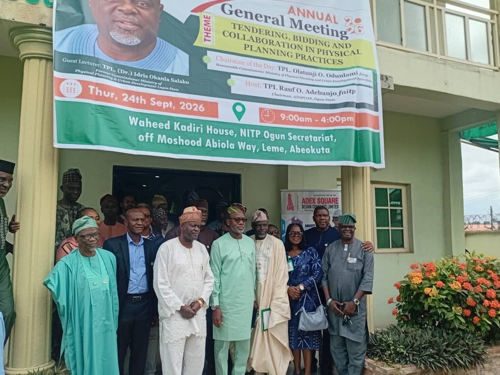 Ogun town planners raise alarm over uncoordinated development