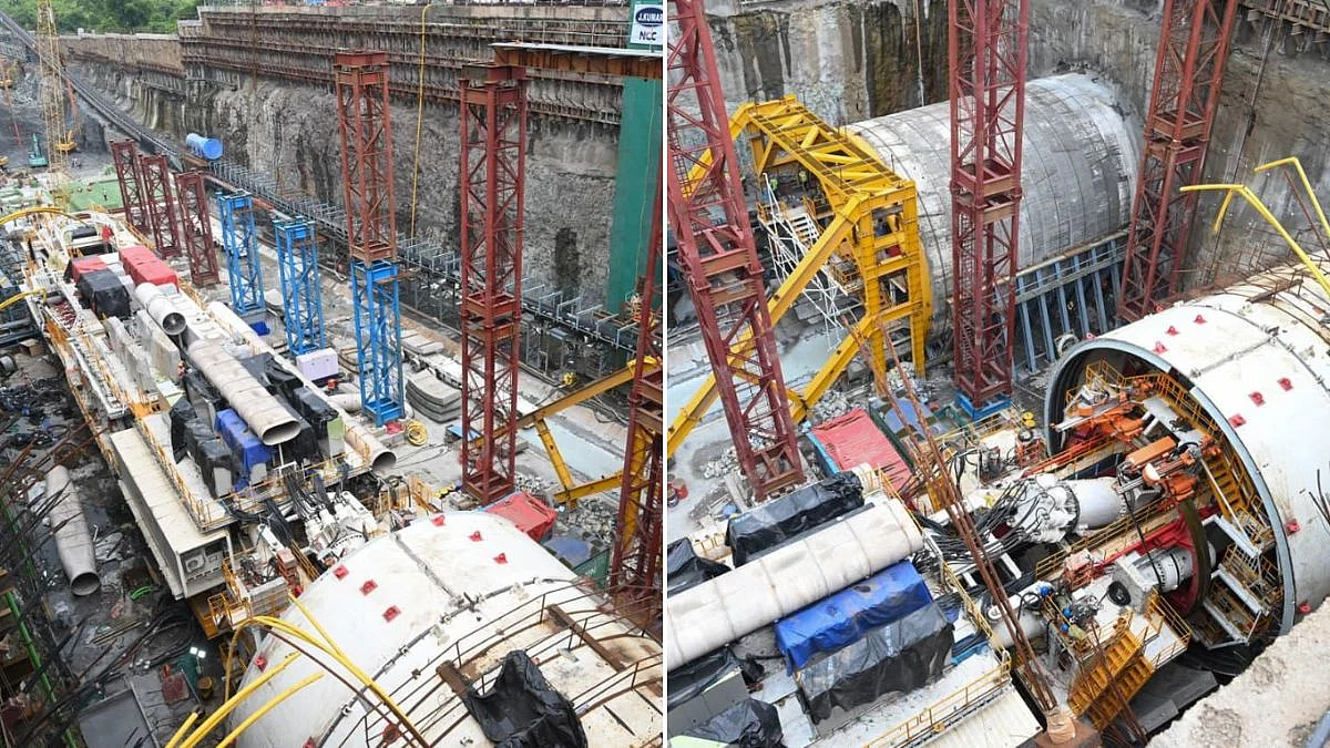 Goregaon-Mulund Link Road Project: First TBM ‘Tulsi’ Tunnels 64 Metres, Second Machine ‘Vihar’ Nears Launch