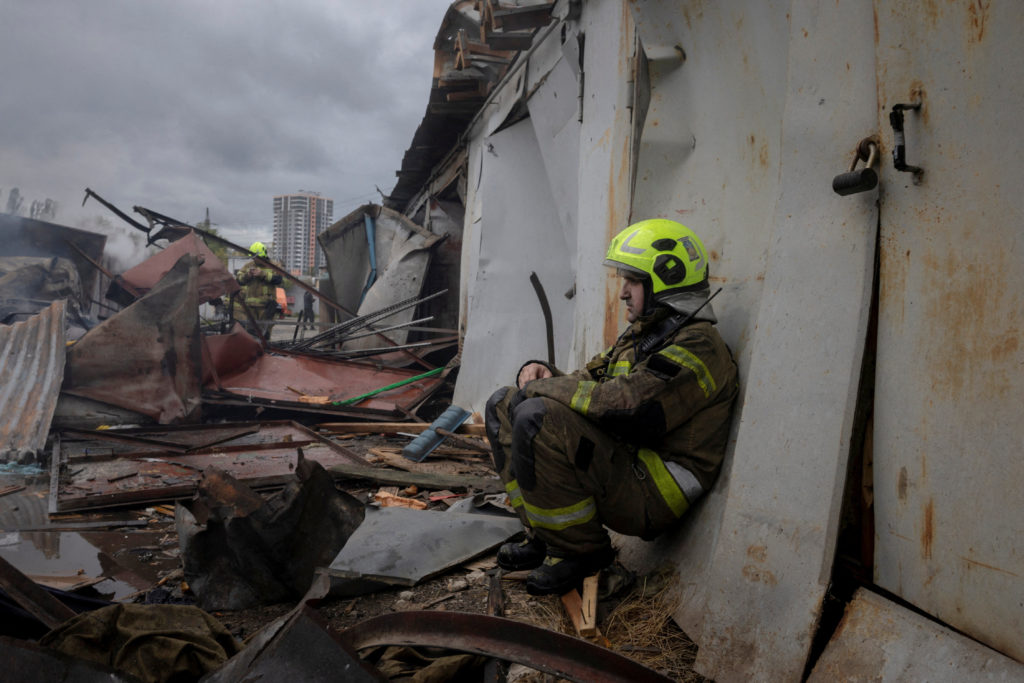 Russian strikes kill 8 civilians in Ukraine as UN debates how to end the war