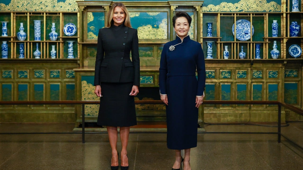 Inside Melania Trump and Peng Liyuan’s visit to the Smithsonian’s Peacock Room