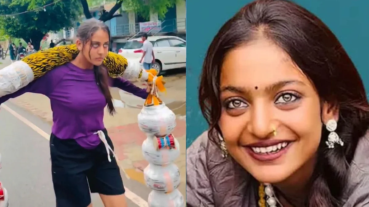 'Don’t Compare Me With Monalisa': Viral Kanwar Yatra Woman Manasi Thakur Speaks Out - WATCH