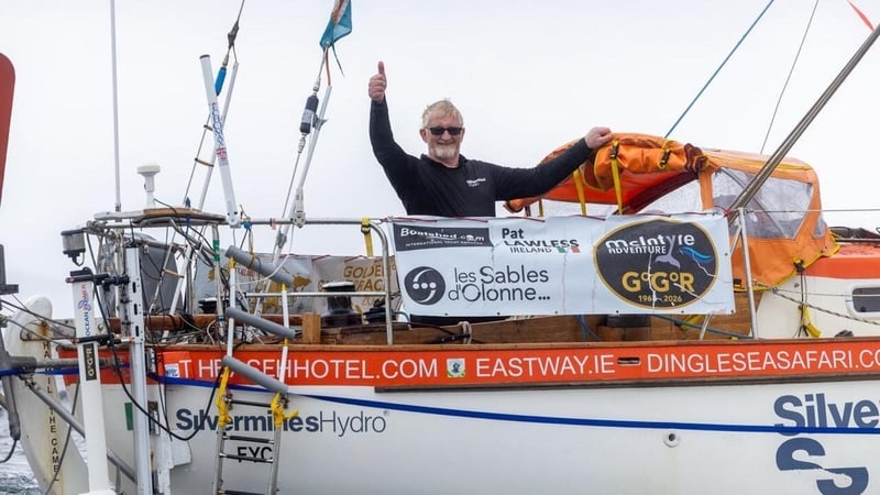 Irish grandad to attempt non-stop solo voyage of globe