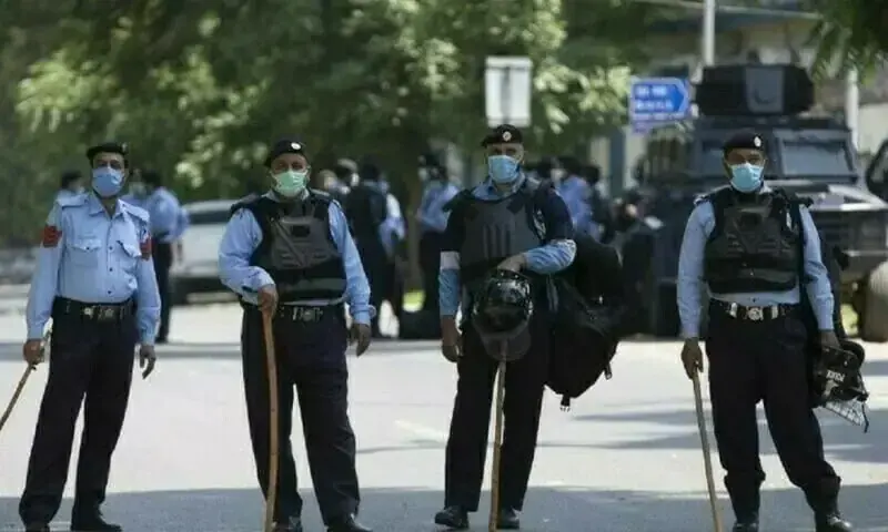 Roads blocked around capital ahead of planned PTI protest