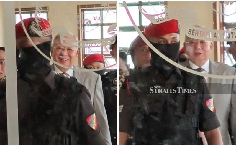 Najib makes first public appearance since conditional pardon [WATCH]