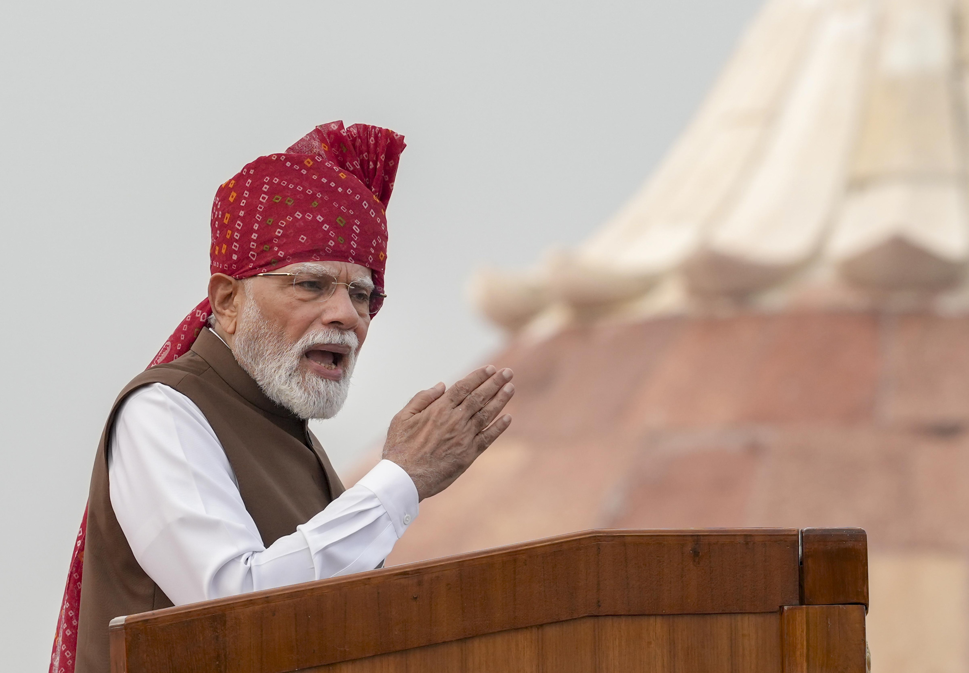 PM Modi announces AI training for 10 million youth over the next year