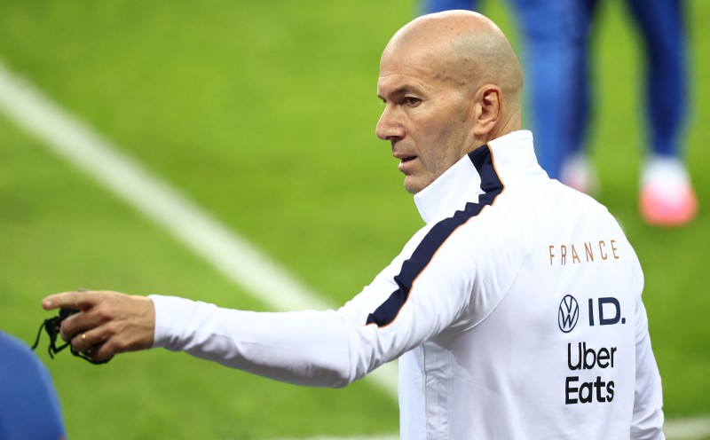 Zidane admits emotion on eve of first game as France coach